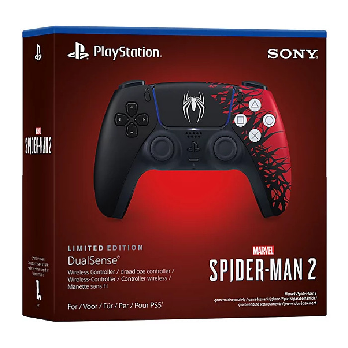 دسته بازی Dualsense طرح Spider-Man 2