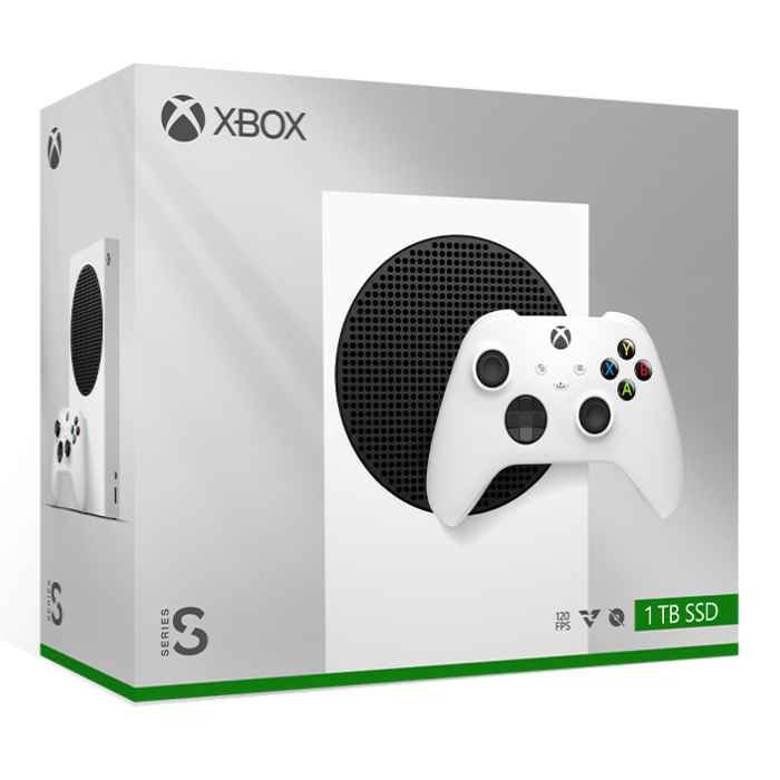 کنسول بازی Xbox Series S سفید، 1 ترابایت