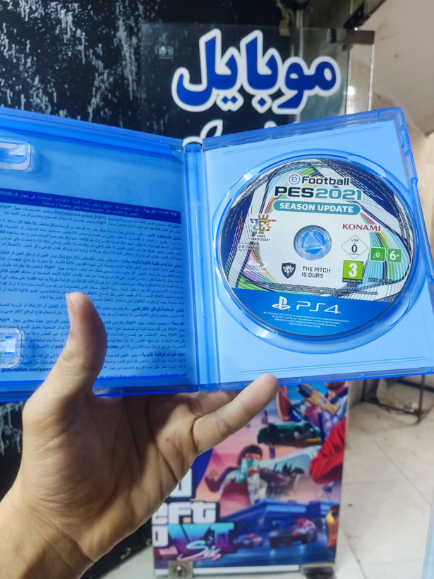 دیسک بازی PES 2021 برای پلی استیشن 4 پلی استیشن 5
