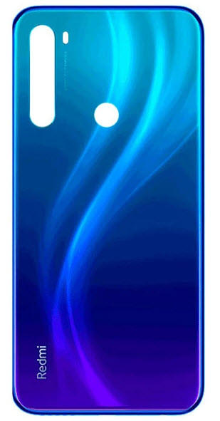 درب پشت گوشی همراه اثر انگشت فابریک مدل M1908C3JG-BLUE مناسب برای گوشی موبایل شیائومی Redmi Note 8