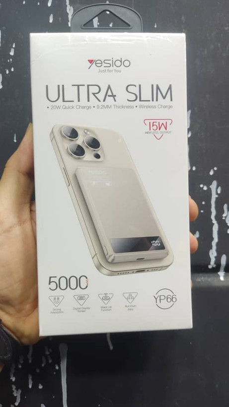 Yesido ULTRA SLIM 5000 میلی آمپر