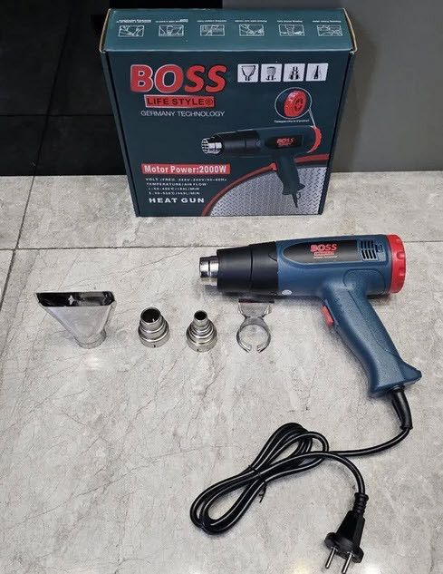 سشوار صنعتی باس مدل Heat Gun