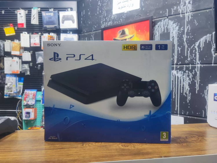 پلی استیشن 4 اسلیم ظرفیت 1TB ریجن اروپا کارکرده تمیز کپی خور همراه (دیسک بلو ری) بدون نیاز به فلش